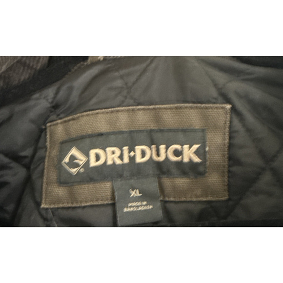 NEW Dri Duck Boulder Cloth Quilted Lined Jacket workwear outdoors Brown Mens XL - Picture 7 of 7